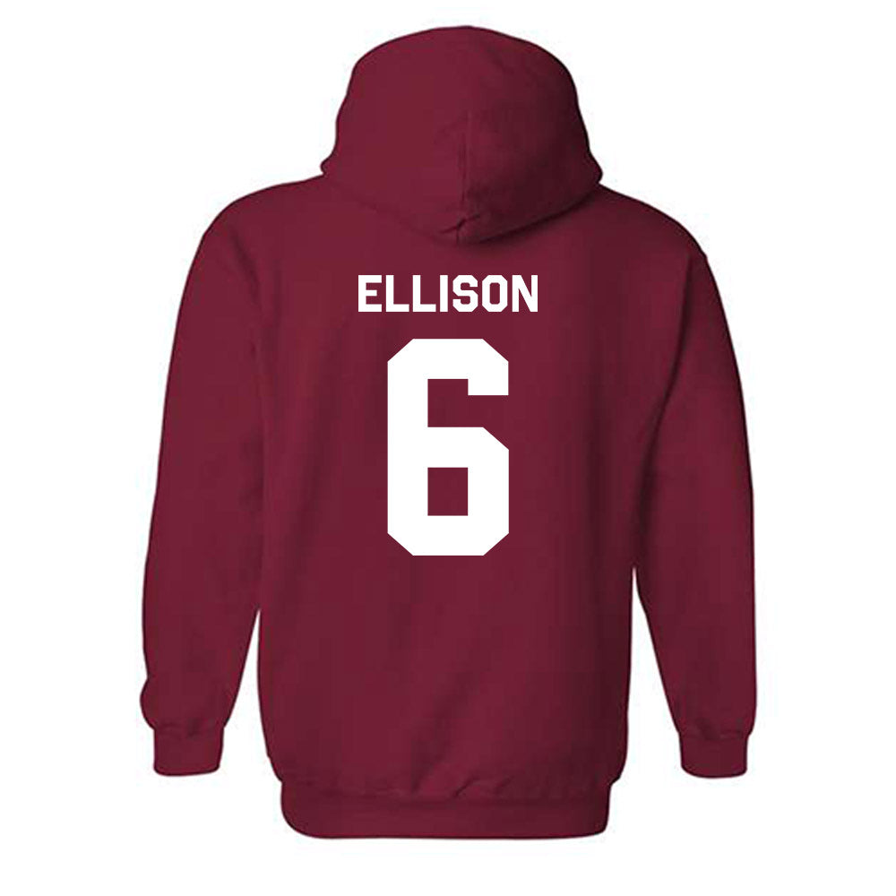 Indiana - NCAA Softball : Jada ELLISON - Classic Shersey Hooded Sweatshirt-1