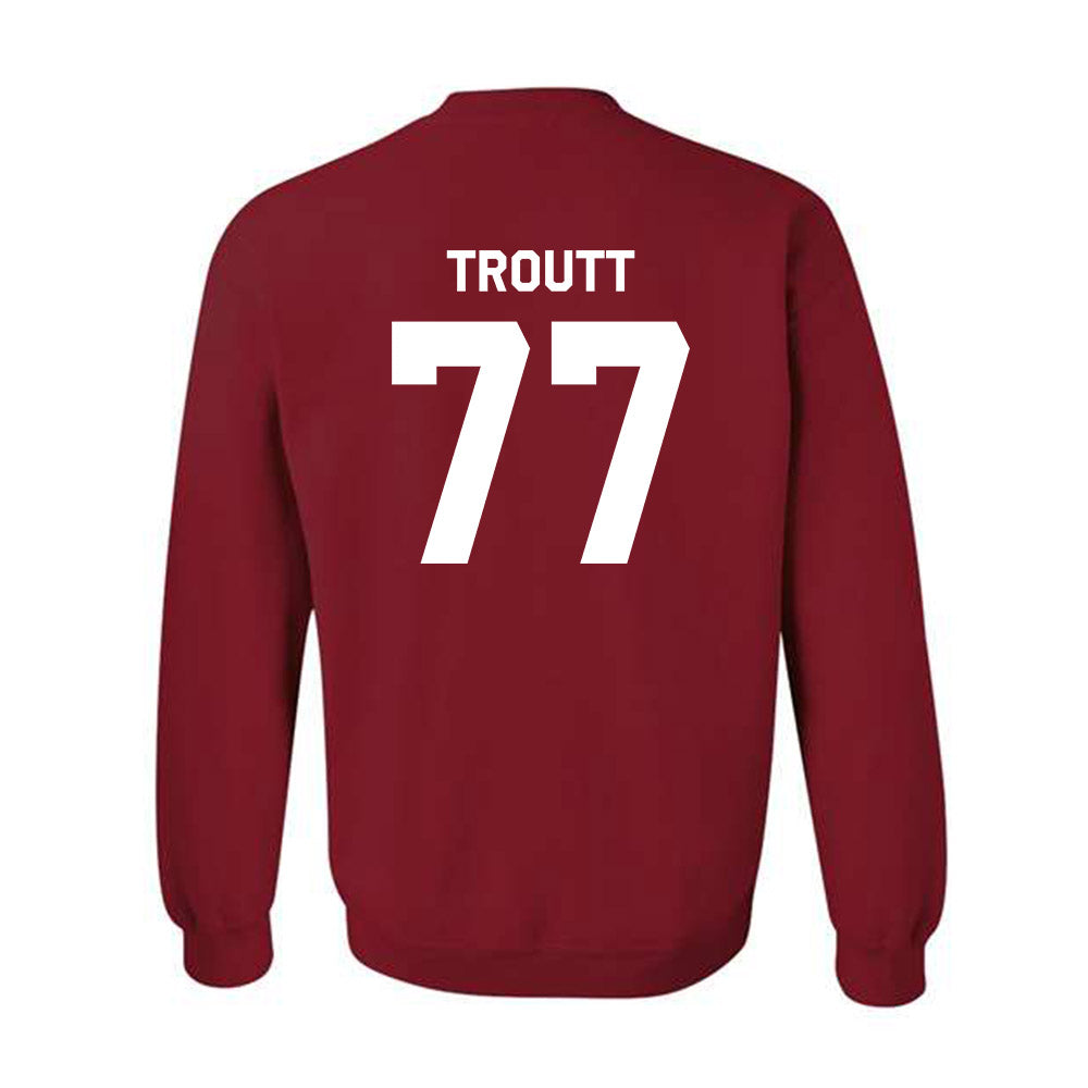 Indiana - NCAA Softball : Ella Troutt - Classic Shersey Crewneck Sweatshirt-1