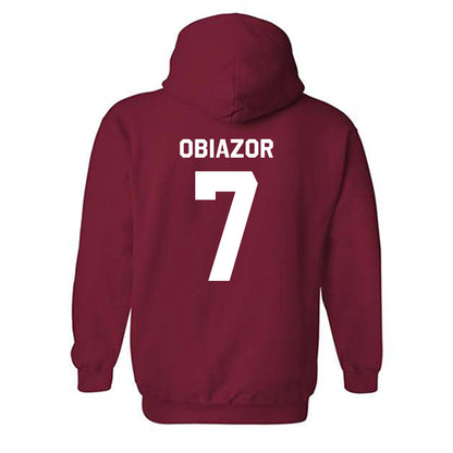 Indiana - NCAA Football : Chiddi Obiazor - Classic Shersey Hooded Sweatshirt-1