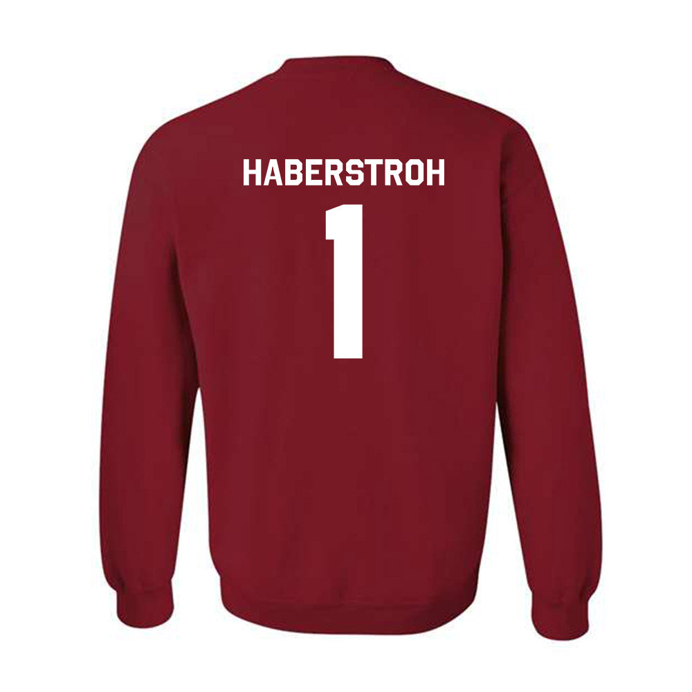Indiana - NCAA Softball : Hannah Haberstroh - Classic Shersey Crewneck Sweatshirt-1