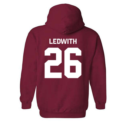 Indiana - NCAA Women's Soccer : Maggie Ledwith - Classic Shersey Hooded Sweatshirt-1