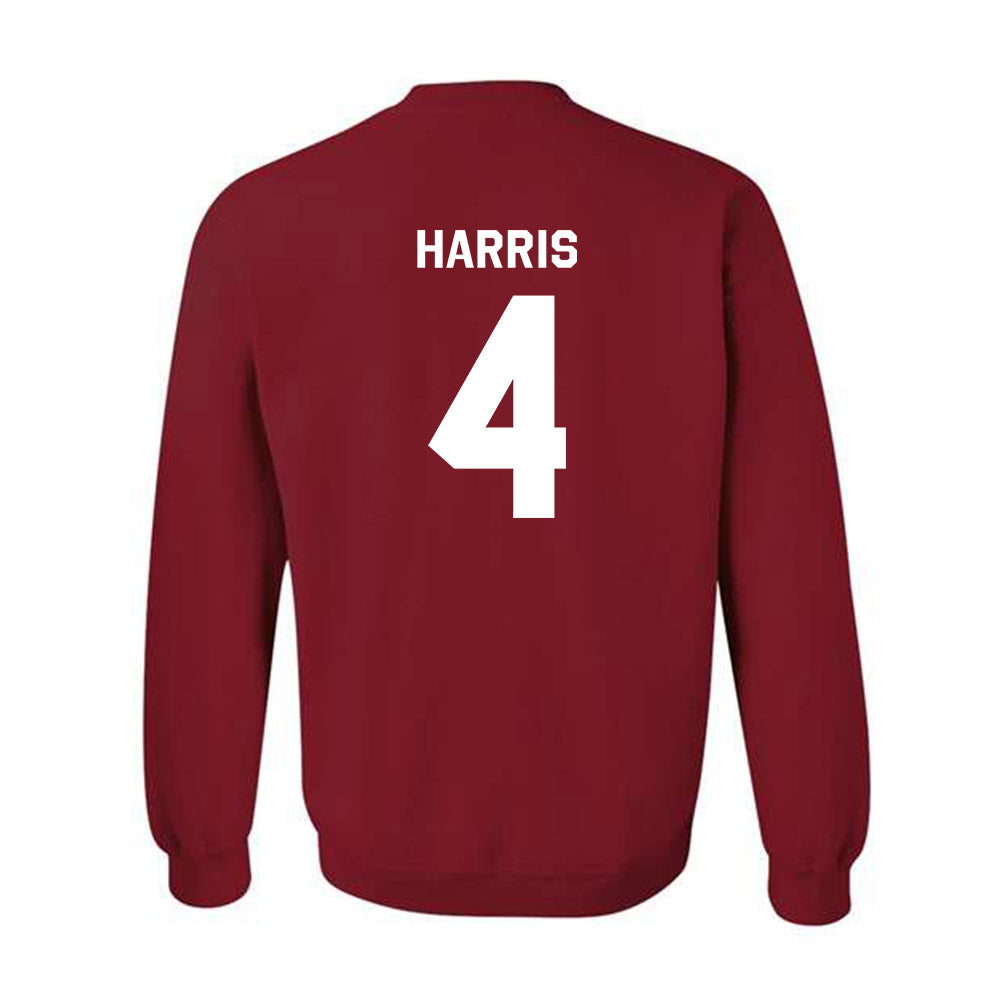 Indiana - NCAA Football : AJ Harris - Classic Shersey Crewneck Sweatshirt-1