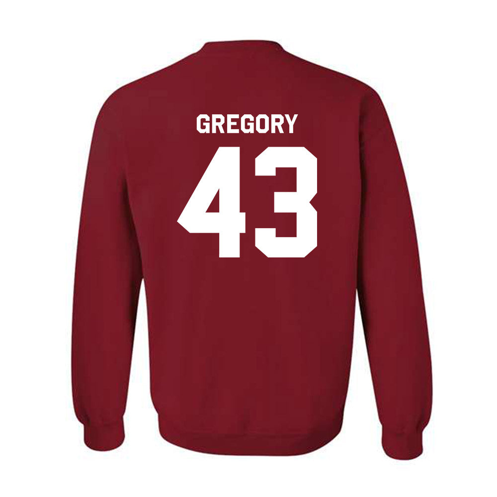 Indiana - NCAA Softball : Megan Gregory - Classic Shersey Crewneck Sweatshirt-1