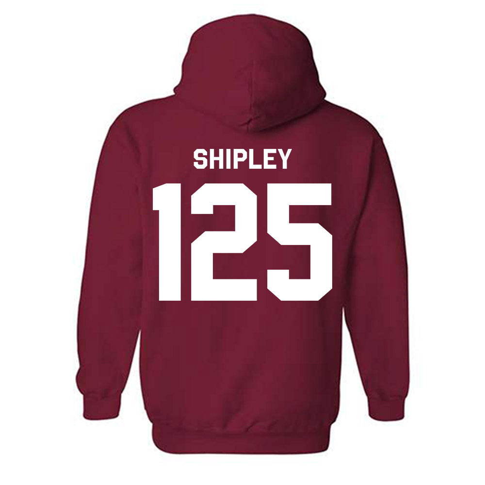 Indiana - NCAA Wrestling : Jackson Shipley - Classic Shersey Hooded Sweatshirt-1