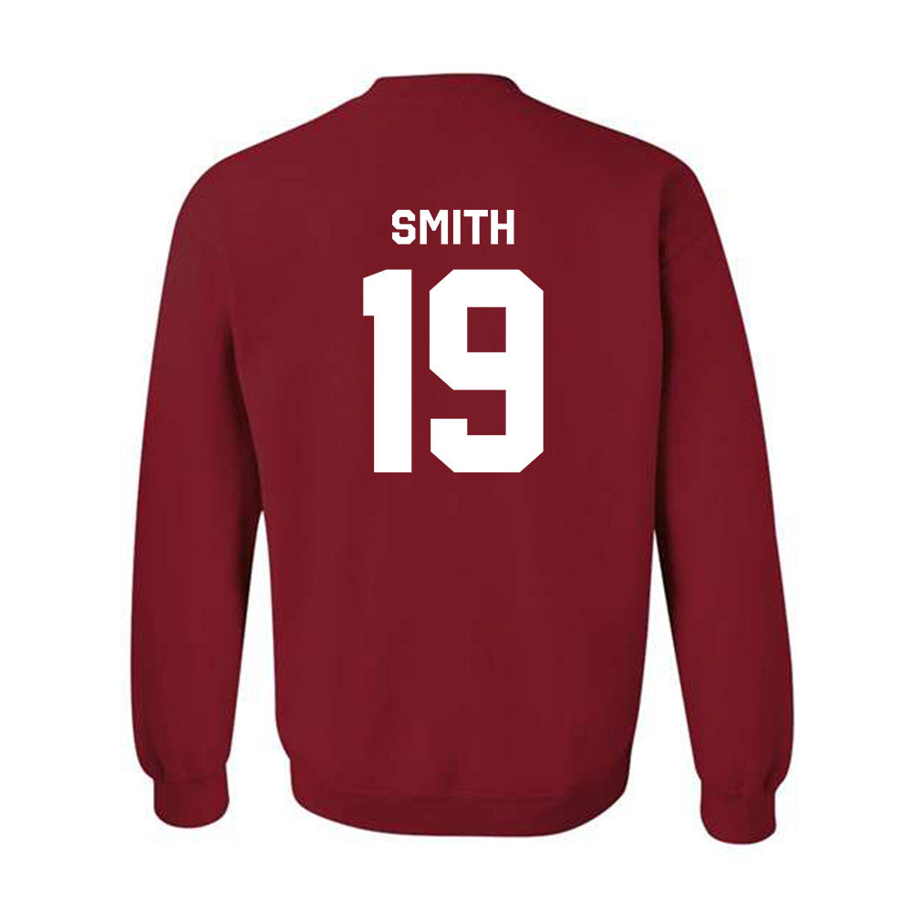 Indiana - NCAA Football : Zacharey Smith - Classic Shersey Crewneck Sweatshirt-1