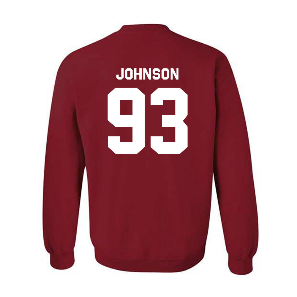 Indiana - NCAA Football : Ronelle Johnson - Classic Shersey Crewneck Sweatshirt-1