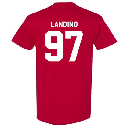 Indiana - NCAA Football : Mario Landino - Classic Shersey T-Shirt-1