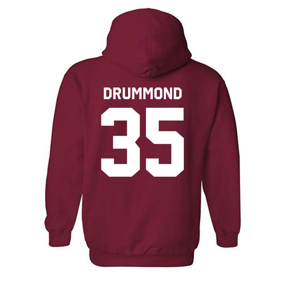 Indiana - NCAA Softball : Peyton Drummond - Classic Shersey Hooded Sweatshirt-1
