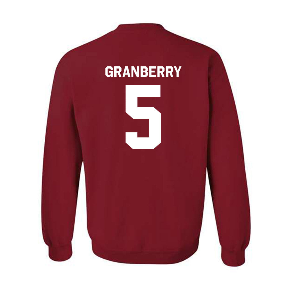 Indiana - NCAA Women's Volleyball : Keondreya Granberry - Classic Shersey Crewneck Sweatshirt-1