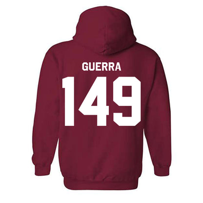 Indiana - NCAA Wrestling : Tyler Guerra - Classic Shersey Hooded Sweatshirt-1