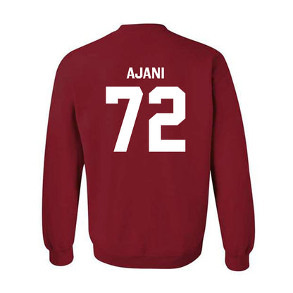 Indiana - NCAA Football : Adedamola Ajani - Classic Shersey Crewneck Sweatshirt-1