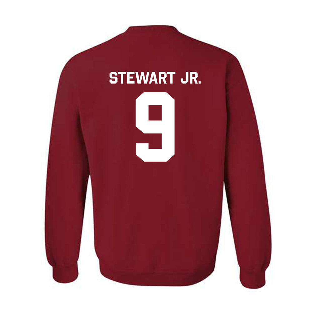 Indiana - NCAA Football : Seaonta Stewart Jr. - Classic Shersey Crewneck Sweatshirt-1
