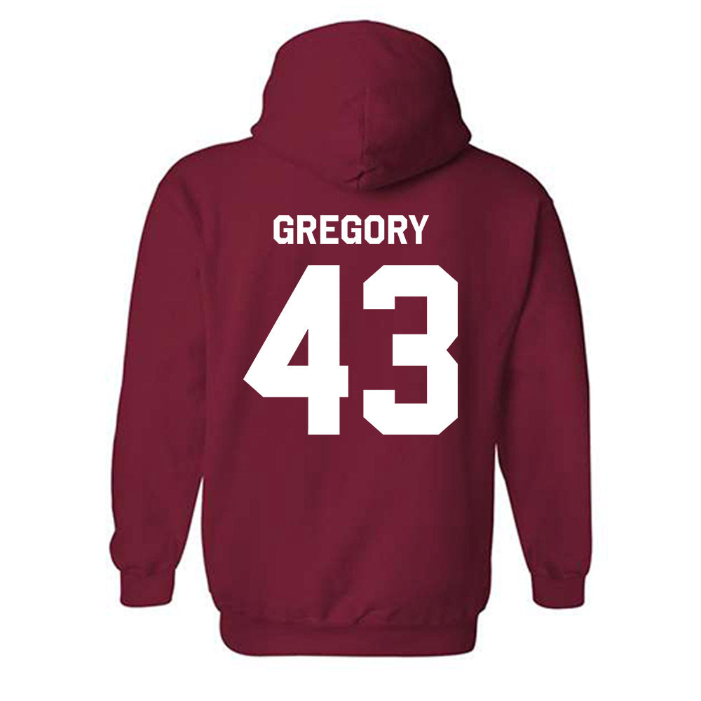 Indiana - NCAA Softball : Megan Gregory - Classic Shersey Hooded Sweatshirt-1