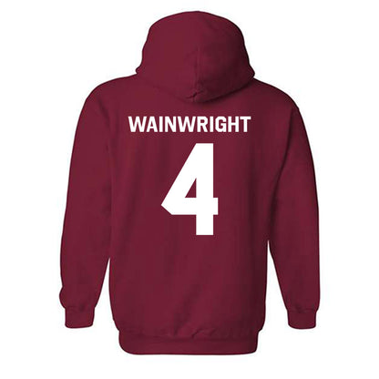 Indiana - NCAA Softball : Madison Wainwright - Classic Shersey Hooded Sweatshirt-1