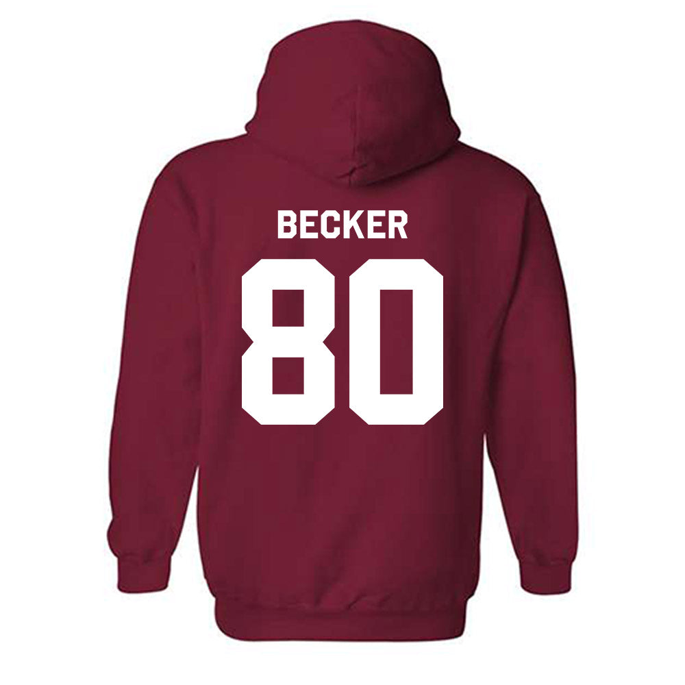 Indiana - NCAA Football : Charlie Becker - Classic Shersey Hooded Sweatshirt-1