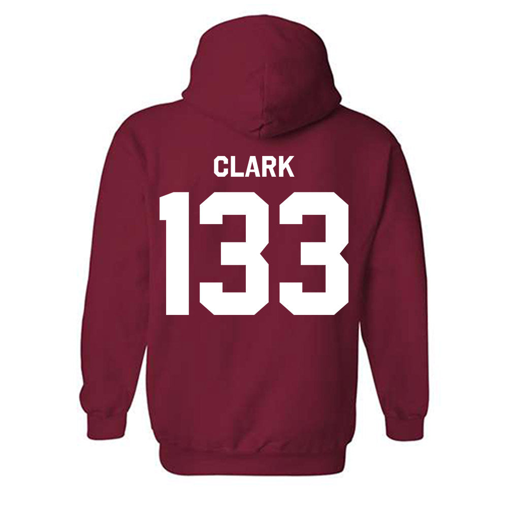 Indiana - NCAA Wrestling : Marlo Clark - Classic Shersey Hooded Sweatshirt-1