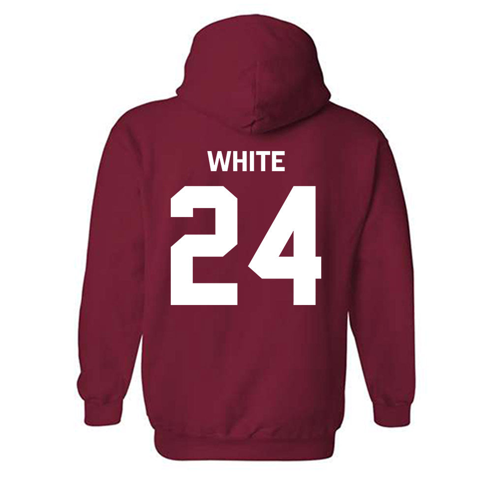 Indiana - NCAA Softball : Josie White - Classic Shersey Hooded Sweatshirt-1