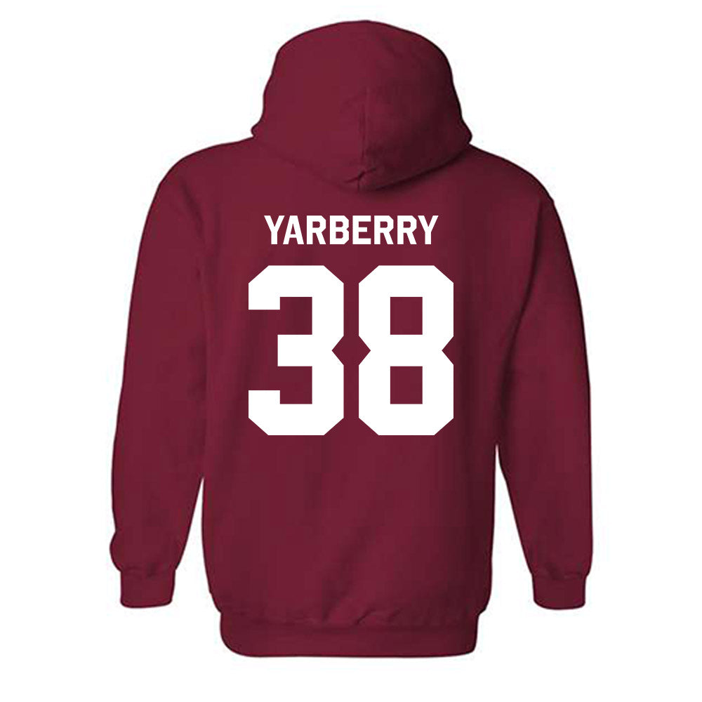 Indiana - NCAA Baseball : Jackson Yarberry - Classic Shersey Hooded Sweatshirt-1