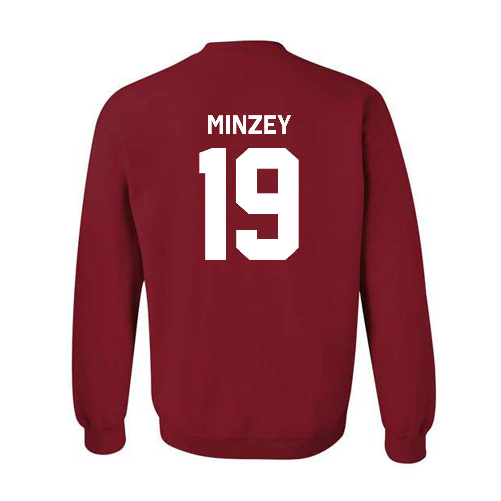 Indiana - NCAA Men's Soccer : Breckin Minzey - Classic Shersey Crewneck Sweatshirt-1