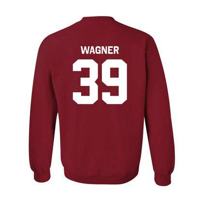 Indiana - NCAA Baseball : Nash Wagner - Classic Shersey Crewneck Sweatshirt-1