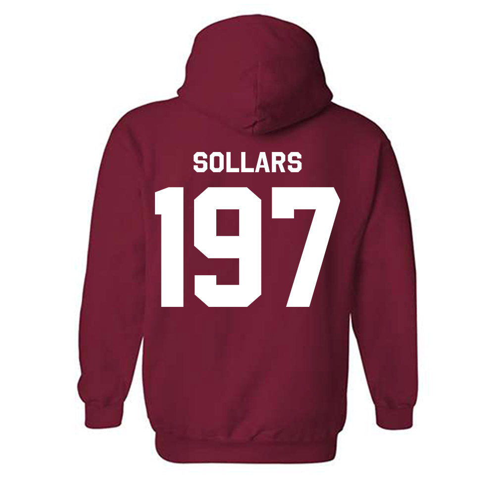Indiana - NCAA Wrestling : Gabriel Sollars - Classic Shersey Hooded Sweatshirt-1