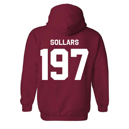 Indiana - NCAA Wrestling : Gabriel Sollars - Classic Shersey Hooded Sweatshirt-1