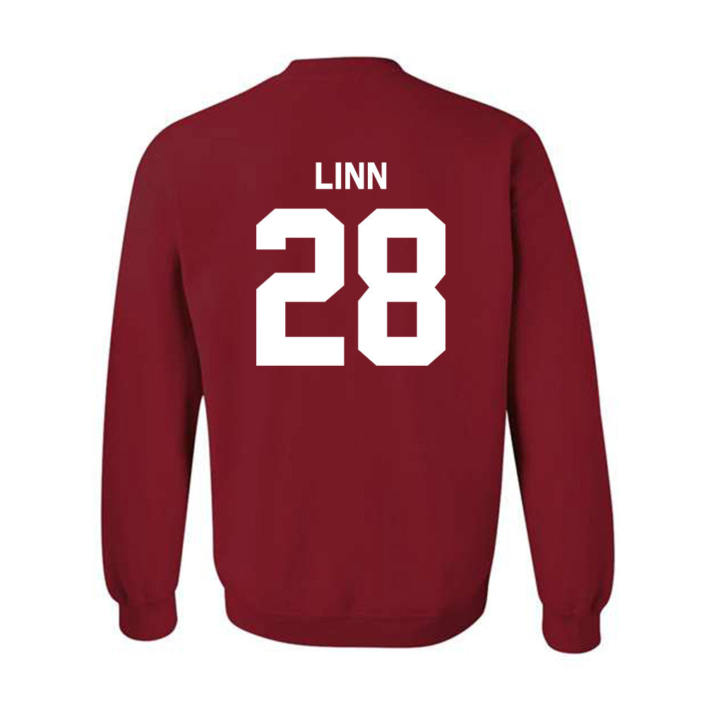 Indiana - NCAA Baseball : Conner Linn - Classic Shersey Crewneck Sweatshirt-1