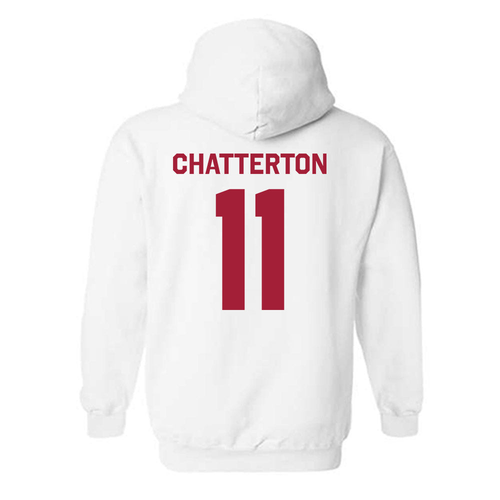 Indiana - NCAA Women's Soccer : Jenna Chatterton - Classic Shersey Hooded Sweatshirt-1