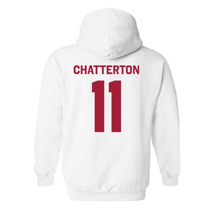 Indiana - NCAA Women's Soccer : Jenna Chatterton - Classic Shersey Hooded Sweatshirt-1