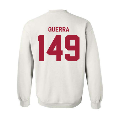 Indiana - NCAA Wrestling : Tyler Guerra - Classic Shersey Crewneck Sweatshirt-1