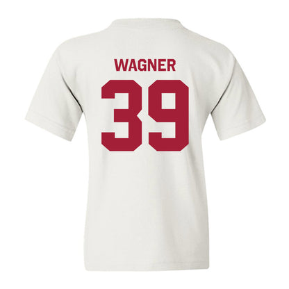 Indiana - NCAA Baseball : Nash Wagner - Classic Shersey Youth T-Shirt-1