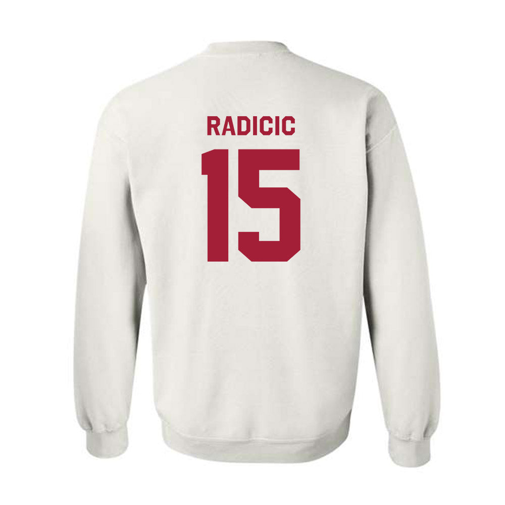 Indiana - NCAA Football : Nicolas Radicic - Classic Shersey Crewneck Sweatshirt-1