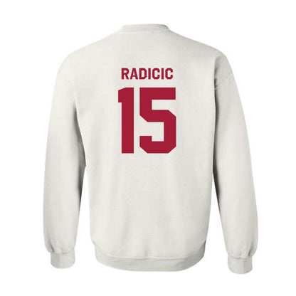 Indiana - NCAA Football : Nicolas Radicic - Classic Shersey Crewneck Sweatshirt-1