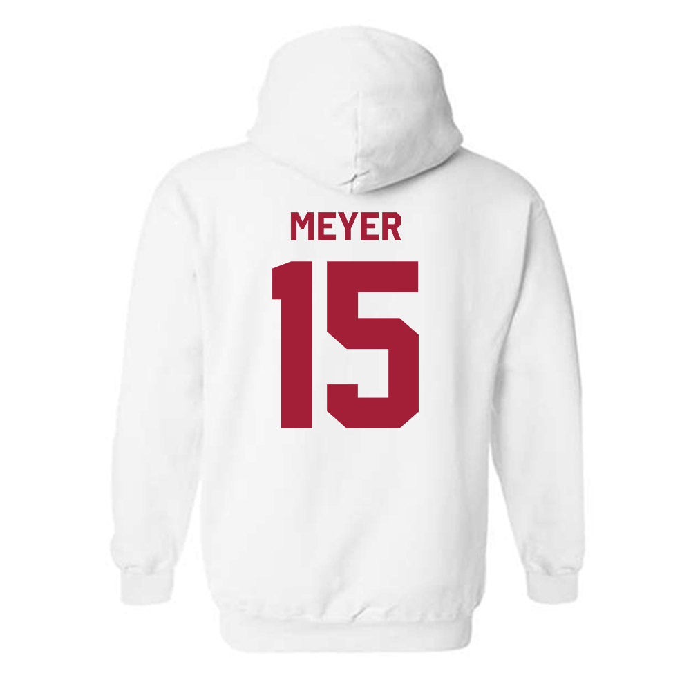 Indiana - NCAA Softball : Brynn Meyer - Classic Shersey Hooded Sweatshirt-1