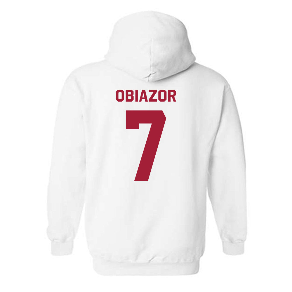 Indiana - NCAA Football : Chiddi Obiazor - Classic Shersey Hooded Sweatshirt-1