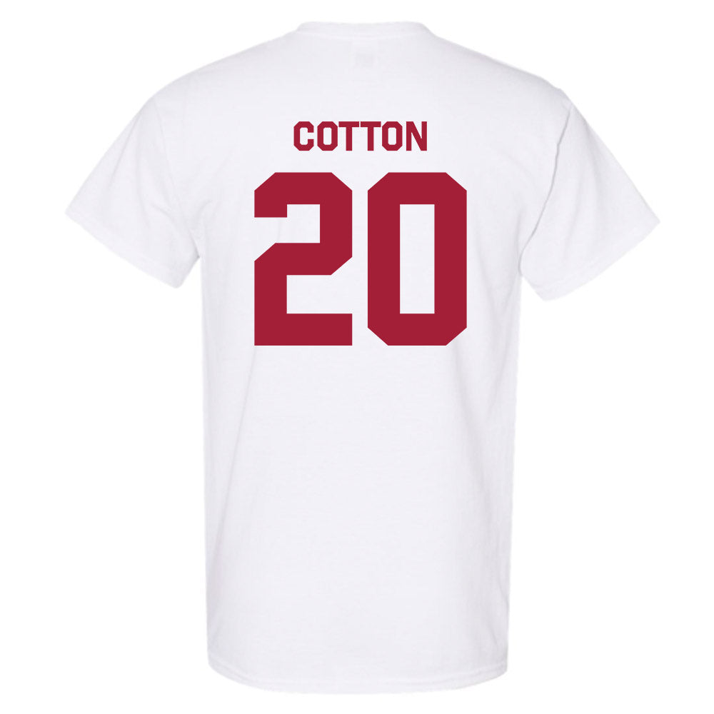 Indiana - NCAA Baseball : Logan Cotton - Classic Shersey T-Shirt-1