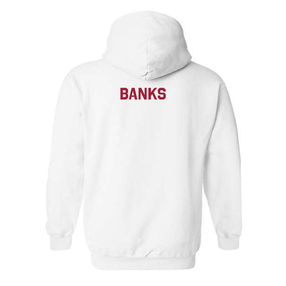 Indiana - NCAA Men's Track & Field : Trelee Banks - Classic Shersey Hooded Sweatshirt-1