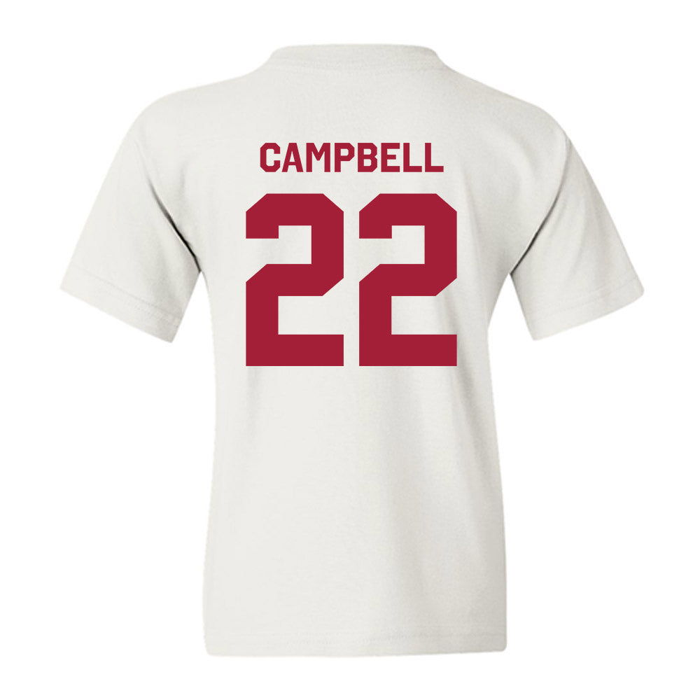 Indiana - NCAA Football : Jayreon Campbell - Classic Shersey Youth T-Shirt-1