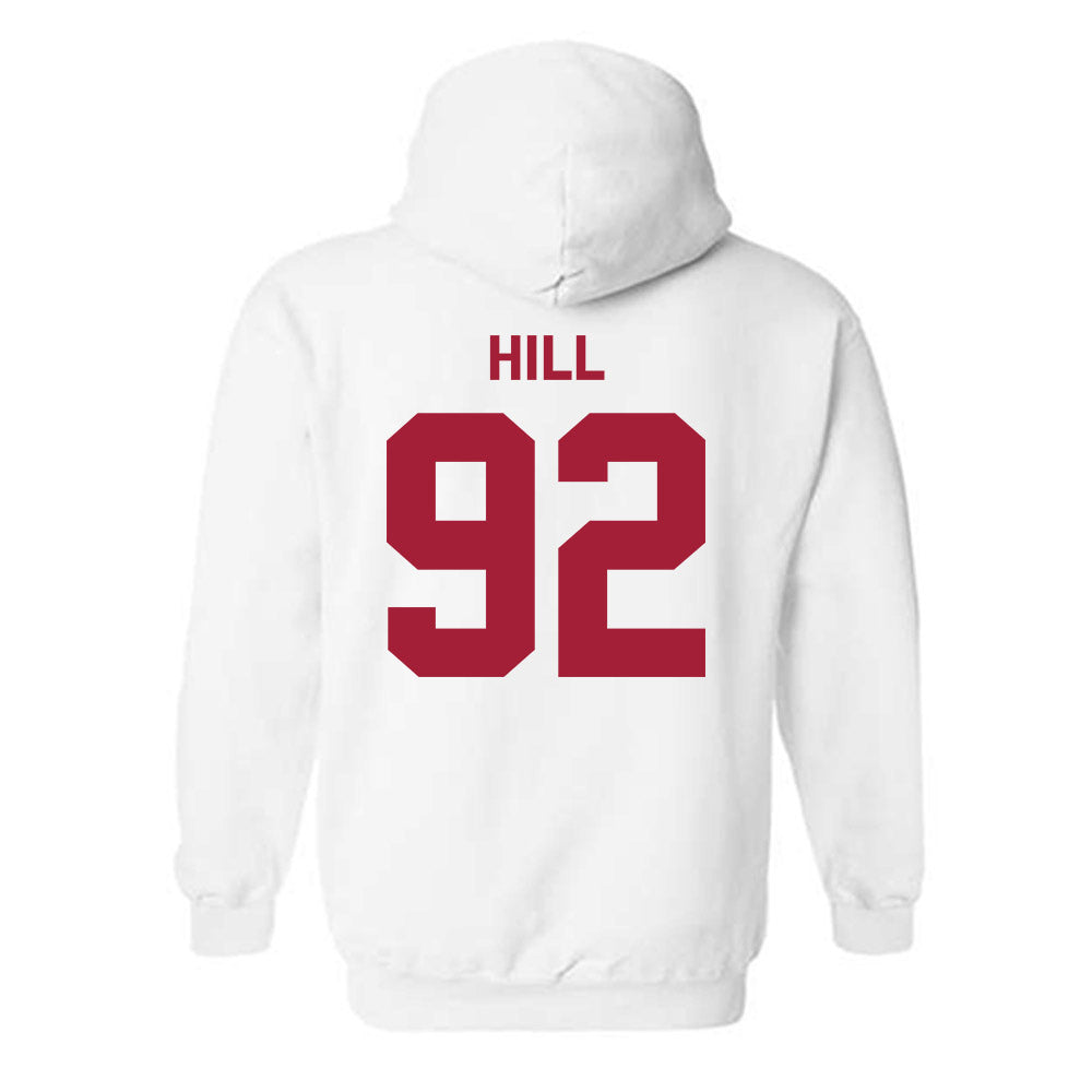 Indiana - NCAA Football : Gabe Hill - Classic Shersey Hooded Sweatshirt-1