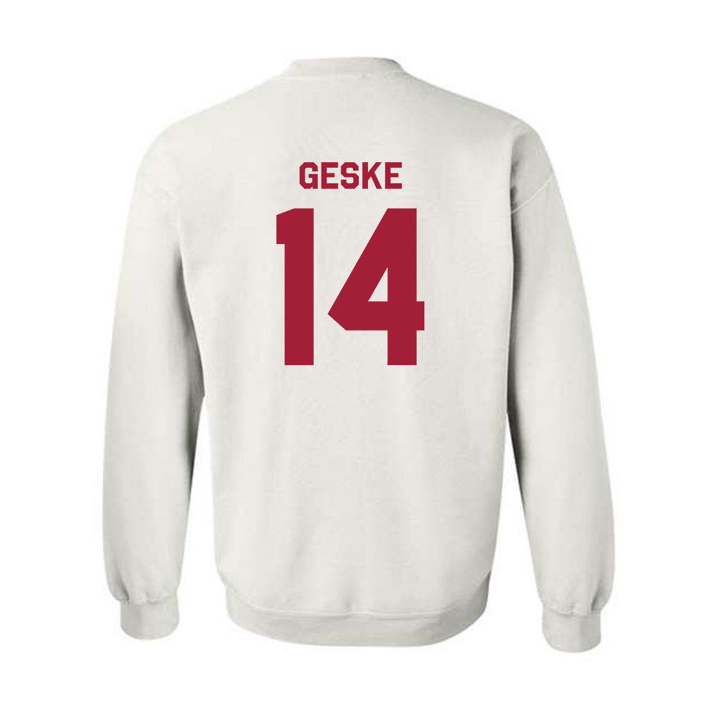 Indiana - NCAA Football : Maverick Geske - Classic Shersey Crewneck Sweatshirt-1