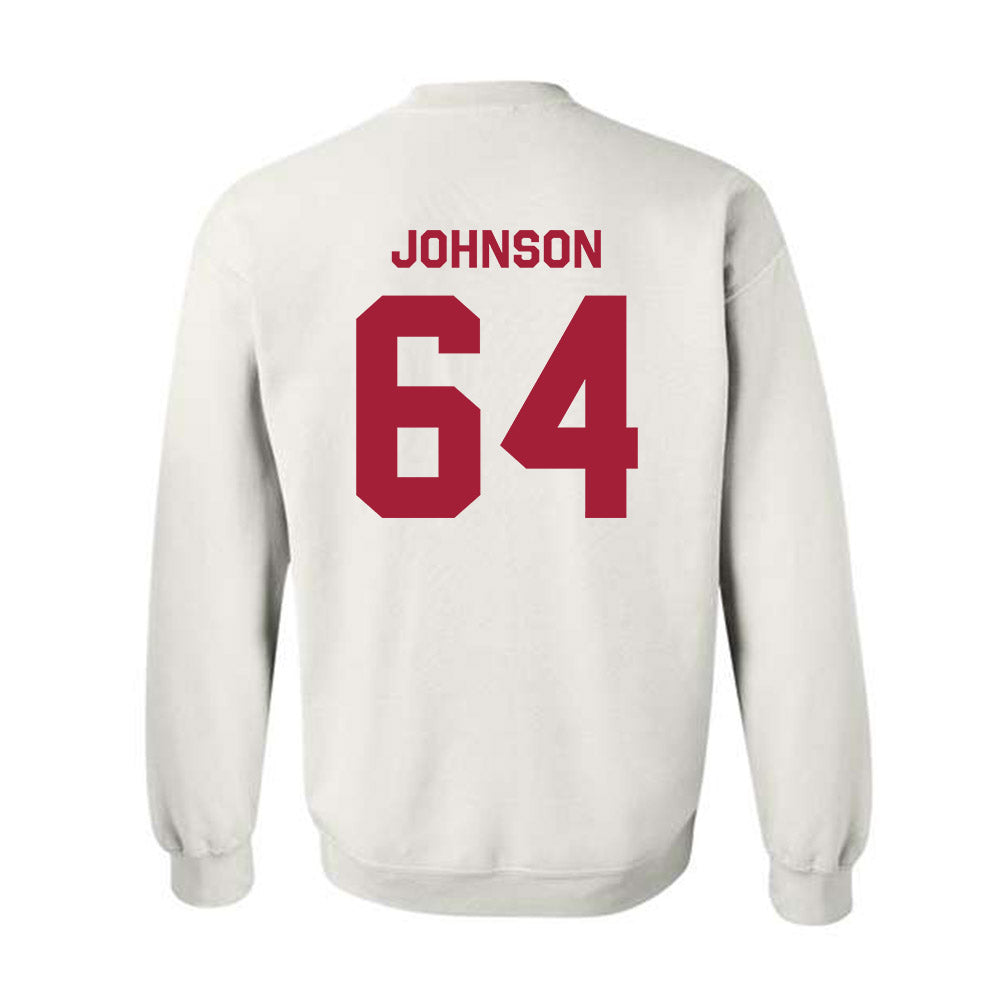 Indiana - NCAA Football : Chance Johnson - Classic Shersey Crewneck Sweatshirt-1