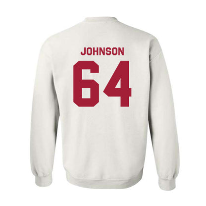 Indiana - NCAA Football : Chance Johnson - Classic Shersey Crewneck Sweatshirt-1