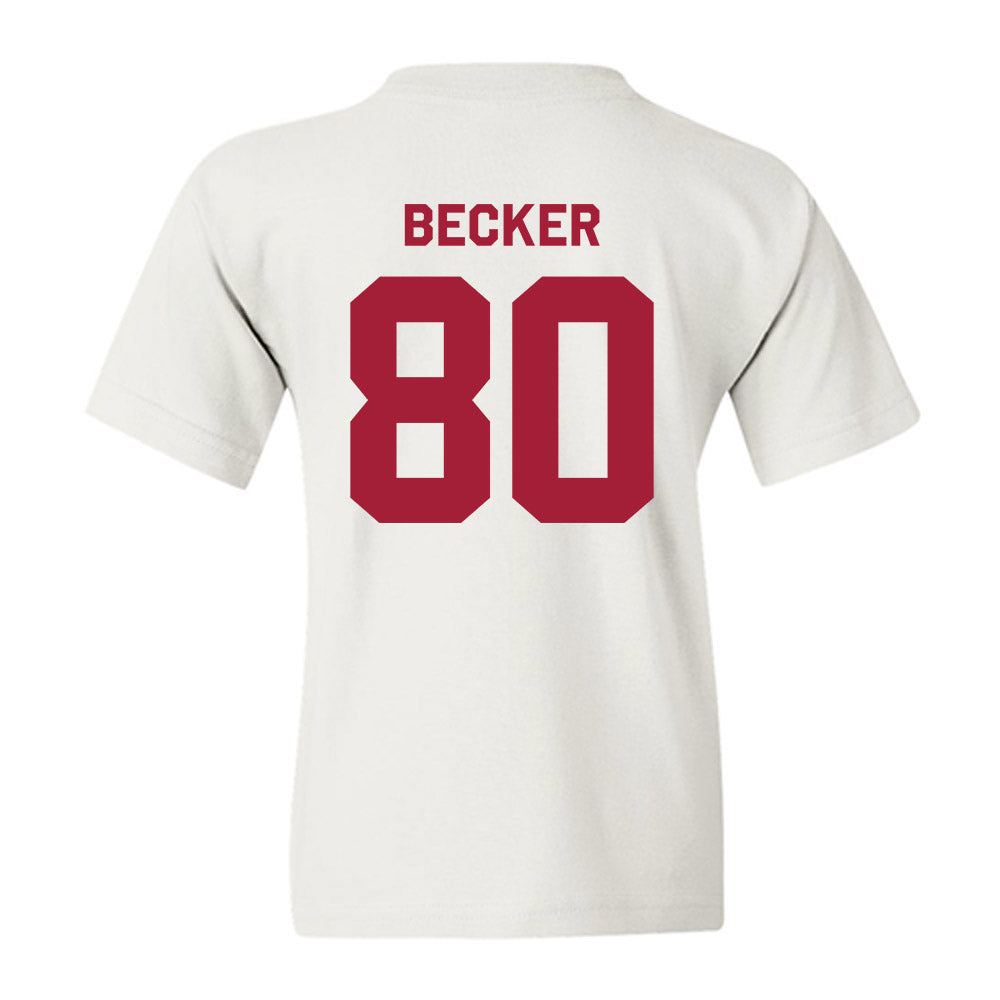 Indiana - NCAA Football : Charlie Becker - Classic Shersey Youth T-Shirt-1
