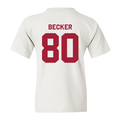 Indiana - NCAA Football : Charlie Becker - Classic Shersey Youth T-Shirt-1