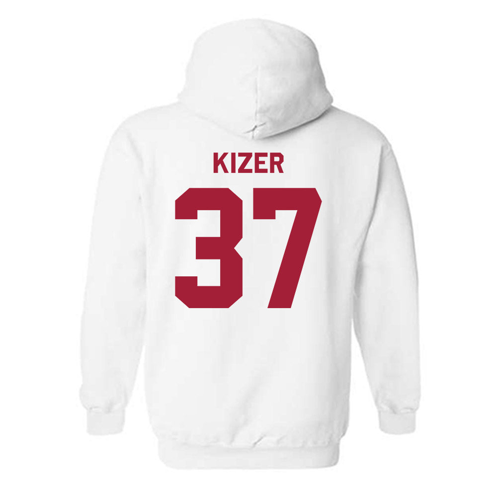 Indiana - NCAA Football : Heath Kizer - Classic Shersey Hooded Sweatshirt-1