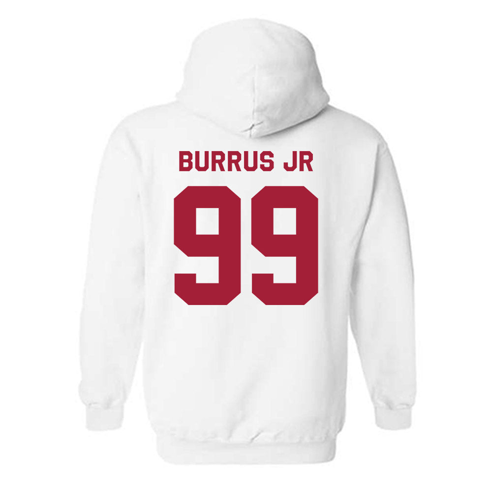 Indiana - NCAA Football : Tyrone Burrus Jr - Classic Shersey Hooded Sweatshirt-1