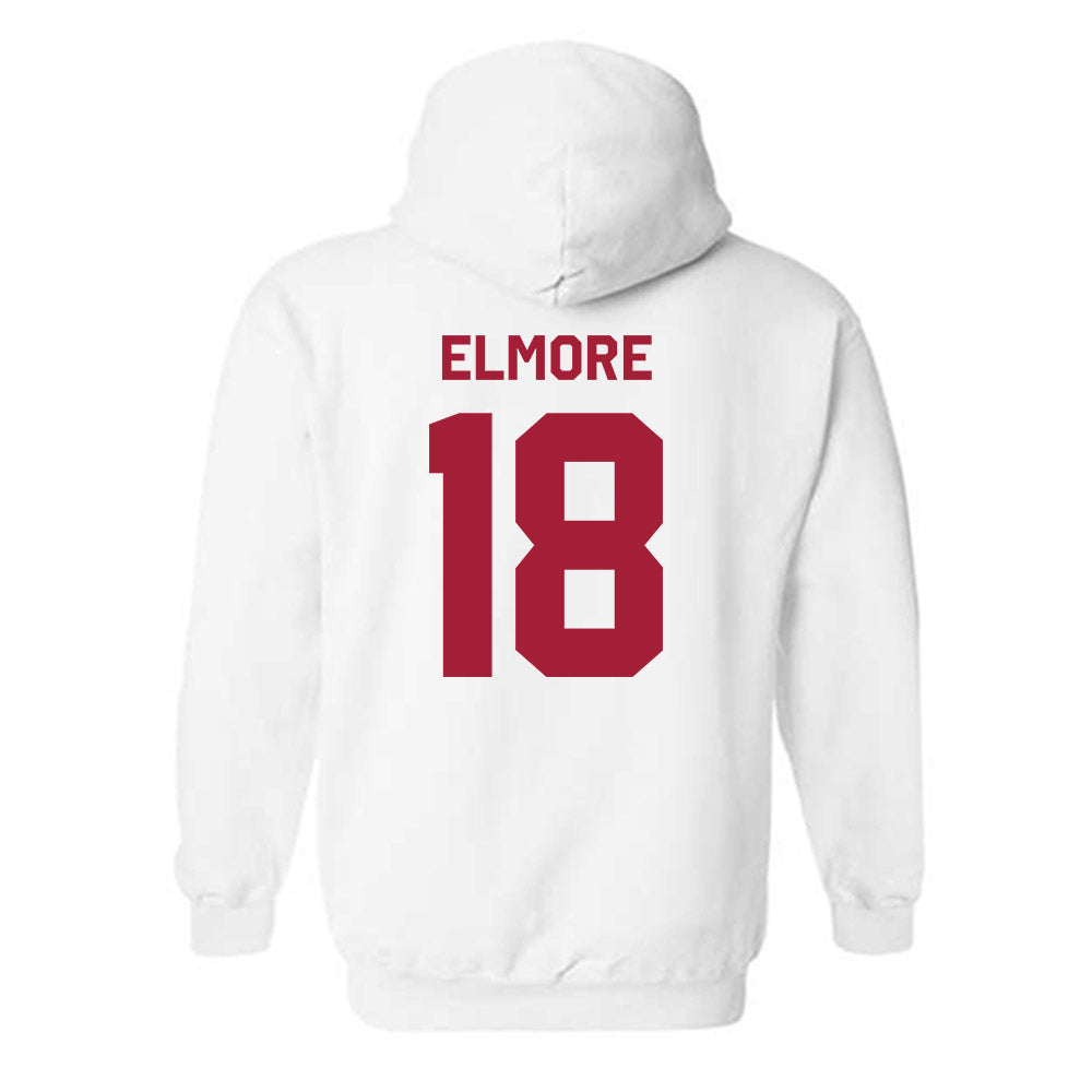 Indiana - NCAA Football : Parker Elmore - Classic Shersey Hooded Sweatshirt-1