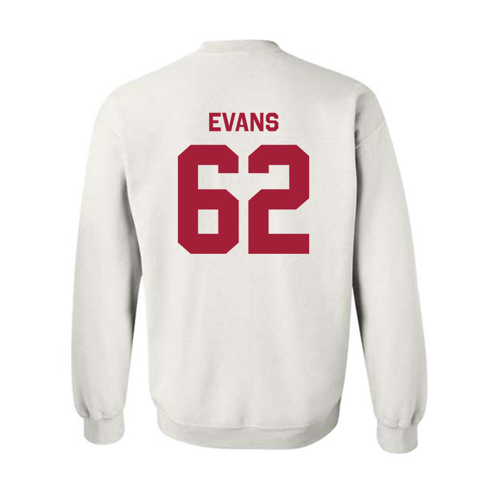 Indiana - NCAA Football : Drew Evans - Classic Shersey Crewneck Sweatshirt-1