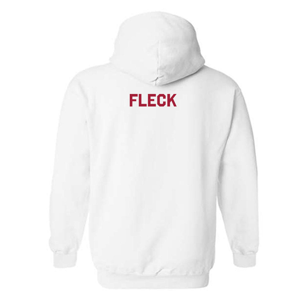 Indiana - NCAA Men's Swimming & Diving : Brandon Fleck - Classic Shersey Hooded Sweatshirt-1