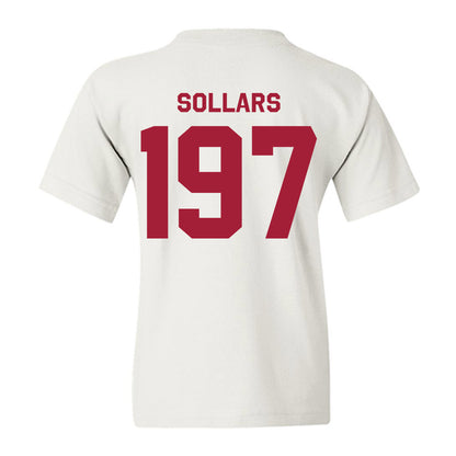 Indiana - NCAA Wrestling : Gabriel Sollars - Classic Shersey Youth T-Shirt-1